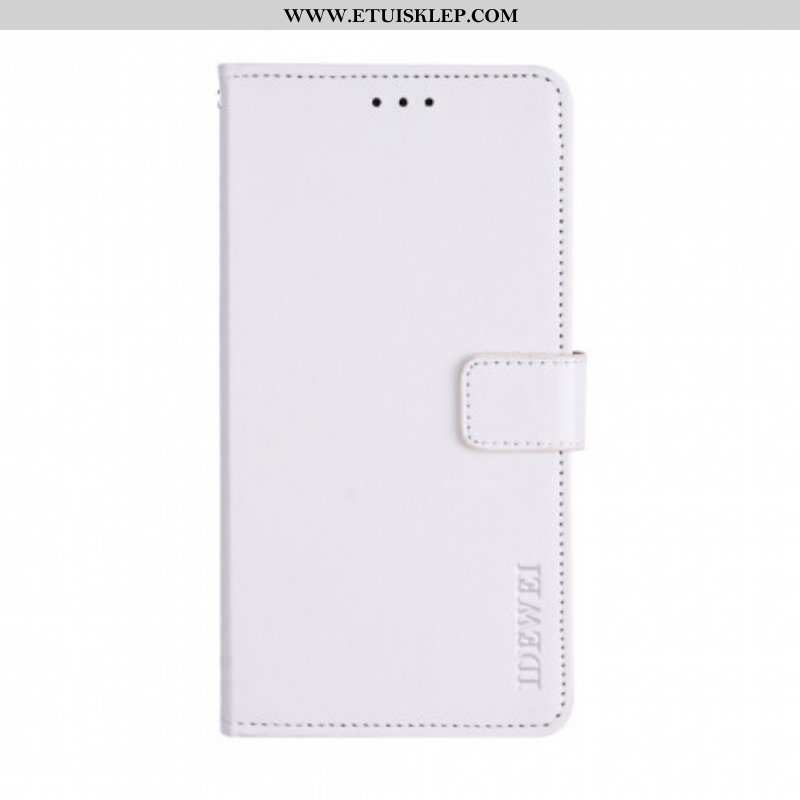 Obudowa Etui Na Telefon do Xiaomi Redmi Note 10 Pro Imitacja Skóry Idewei